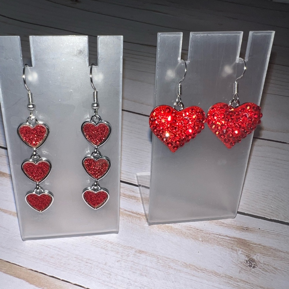 Heart earrings
